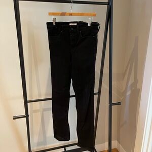 Women’s Levi’s 312 Shaping Slim Black Jeans - 29x32